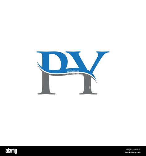 PY Letter Logo Design. Creative Modern PY Letters Icon Illustration ...