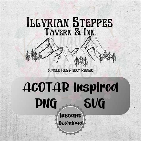 Buy Bookish Svg, ACOTAR Svg, ACOTAR Png, Illyrian Steppes, Rhys Feyre ...