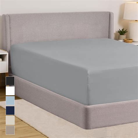 Amazon.com: GORILLA GRIP Fitted Sheets, Stay in Place Deep Pocket ...