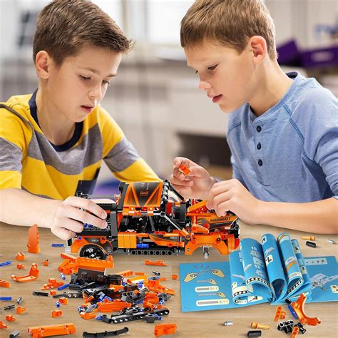 Buy STEM Building Blocks Toys Gifts for Age 6, 7, 8, 9, 10, 11, 12 ...