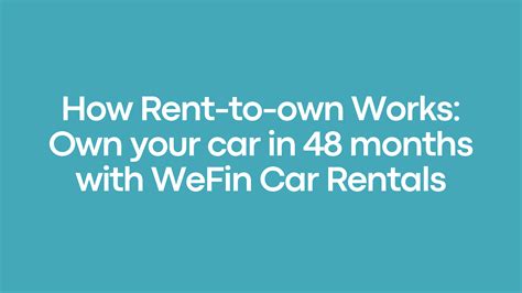 How To Qualify For A Rent-to-Own Car: A Comprehensive Guide ...
