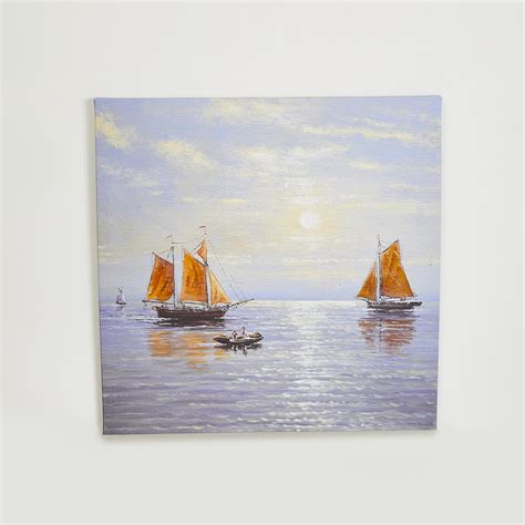 Buy Brezza Sailing Kayak Picture Frame - Set of 2 - 50 x 50 cm from ...