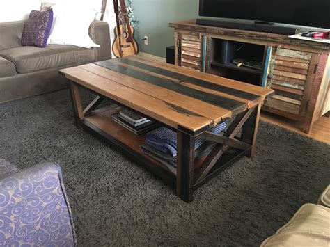 30 Ideas of Build a Rustic Charm: Your Personal Coffee Table Project