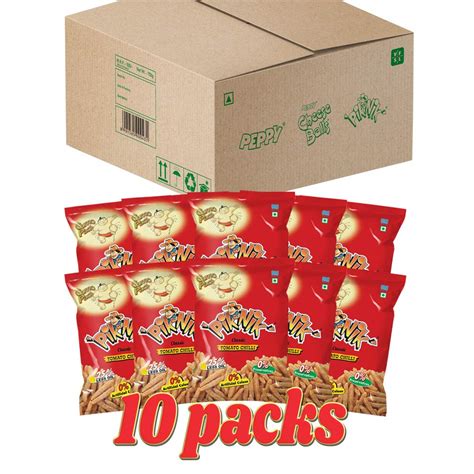 PIKNIK Classic Tomato Chilli Jumbo Box Pouch, 10 x 60 g : Amazon.in ...