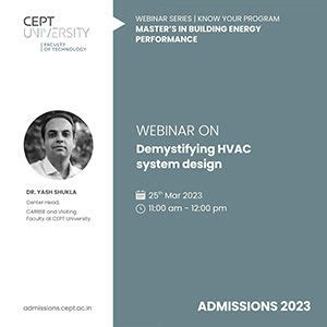 Demystifying HVAC system design - Event - CEPT
