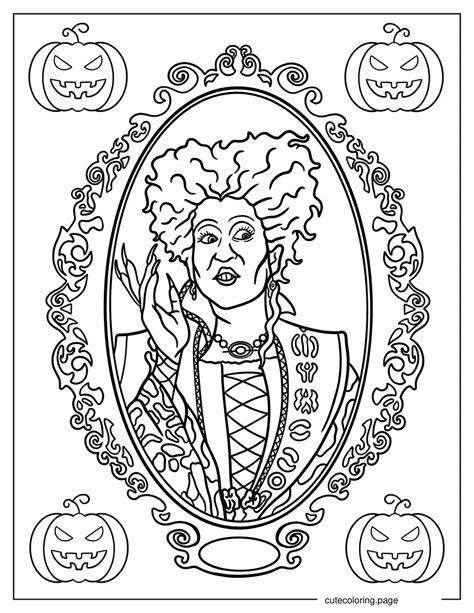 Hocus Pocus Coloring Pages(20+ free printable coloring pages) | Cute ...