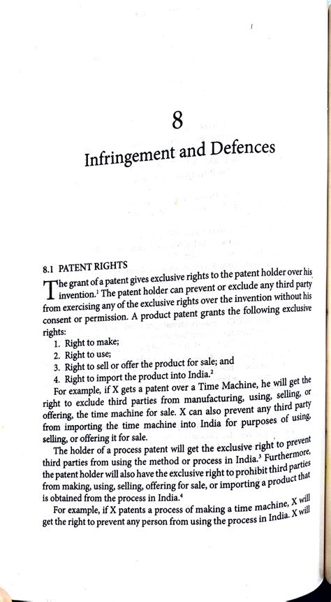 Chapter 8 - Intellectual property rights - 8 Infringement and Defences ...