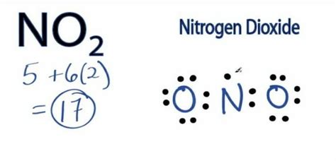lewis structure of NO2- - Brainly.in