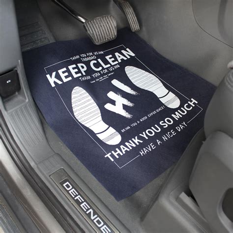 Disposable Floor Mats for Car, 30 Pack Disposable Car Floor Mat ...