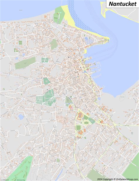 Nantucket Map - Massachusetts, U.S. | Discover Nantucket with Detailed Maps