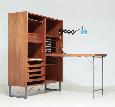Fold Out Desk For Sale at 1stDibs | fold out desk cabinet, cabinet with ...