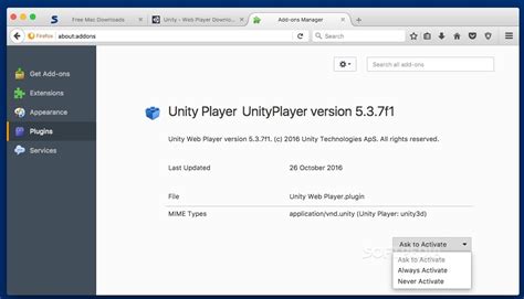 Image result for Install Unity Web Player Plugin