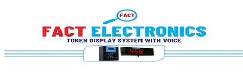 Fact Electronics LCD Token Nuber Calling Display System with Voice ...