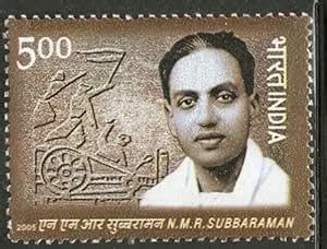 Buy India 2006 N M R Subbaraman Madurai Gandhi Social Reformer Stamp ...