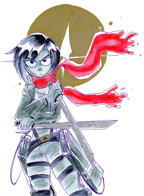 Mikasa es su casa by Cyjon on DeviantArt