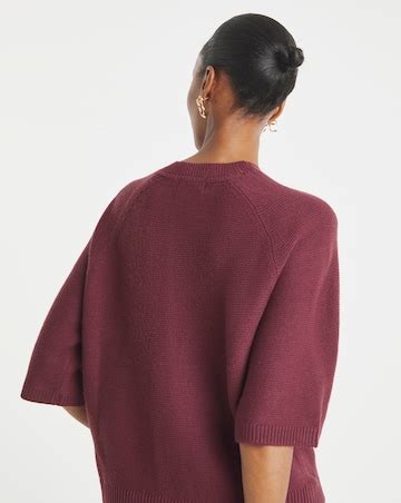 Short Sleeve Sequin Bow Jumper | Ambrose Wilson