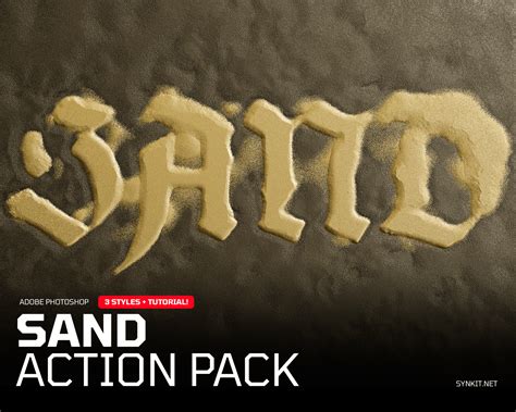 Sand Effect | Photoshop Action Pack – Synkit