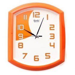 Buy Ajanta Fancy Clock (Orange, 1997) Online at Low Prices in India ...