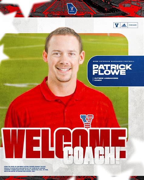 Veterans High School Touchdown Club | 📢 Game On. Coach Flowe Has Landed ...