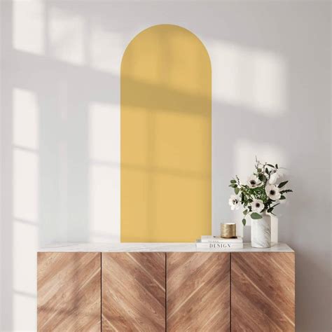 Wall sticker Arch - yellow | wall-art.com