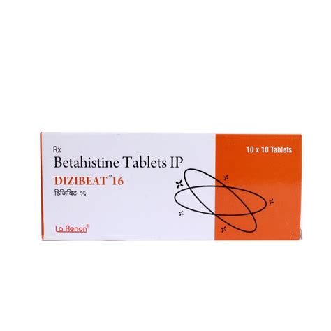 DIZIBEAT 16 TABLETS 10'S Price, Uses, Side Effects, Composition ...