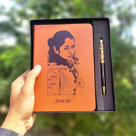 Buy Customized diary with photo at best price in India | Giftify