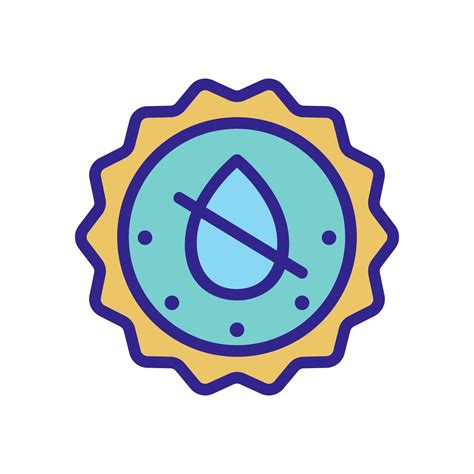 does not contain liquid icon vector outline illustration 18856249 Vector Art at Vecteezy