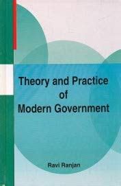Amazon.in: Buy Theory and Practice of Modern Government Book Online at ...