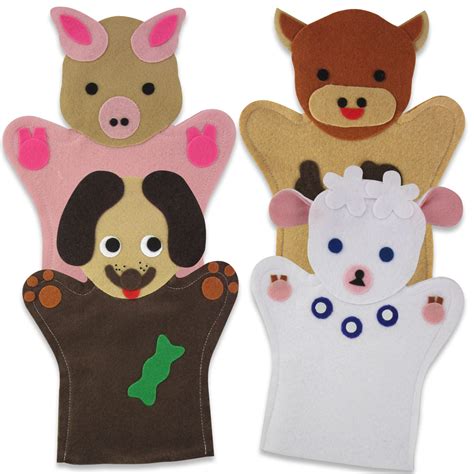 Elephant Hand Puppet Farm Animals Sheep Hnad Puppet