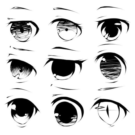 动漫绘画学习：动漫/漫画人物眼睛画法（眼睛的画法） - 知乎