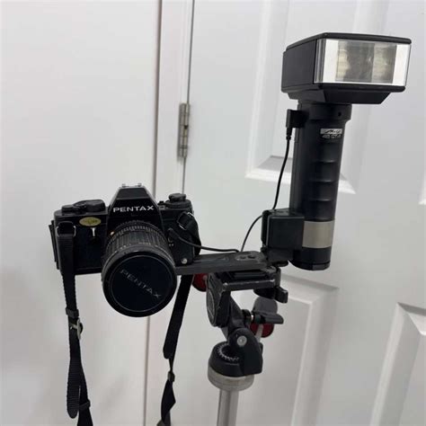 Pentax 1980 Camera And Flash Set