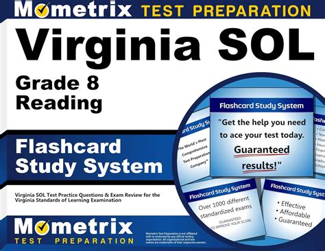 Virginia Sol Grade 8 Reading Study System: Virginia Sol Test Practice ...