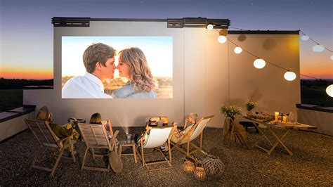 Backyard Outdoor Movie Screen