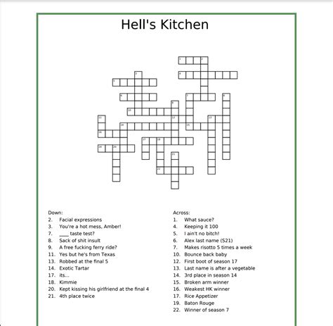 Out of boredom, I made an HK crossword puzzle (it's pretty easy lol ...