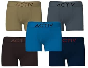 Buy HAP Activ Men’s 100% Cotton Long Trunk | Soft & Comfortable ...