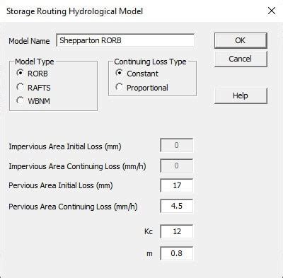 Image result for Rorb Model Routing