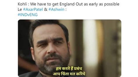 Twitter has the best memes as India beats England and Ashwin, Axar ...