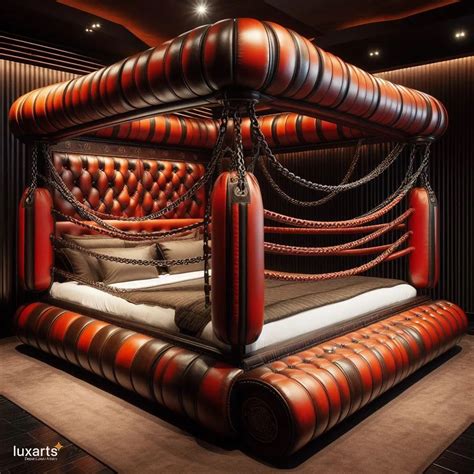 Knock Out Comfort: Boxing Ring-Inspired Bed for Athletes and ...