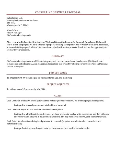 39 BEST Consulting Proposal Templates [FREE] ᐅ TemplateLab