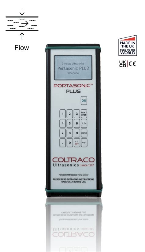 Coltraco Ultrasonics portable ultrasonic flow meter Portasonic® PLUS ...