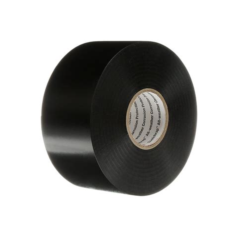 3M Scotchrap Vinyl Corrosion Protection Tape 50, 2 in x 100 ft, Black ...