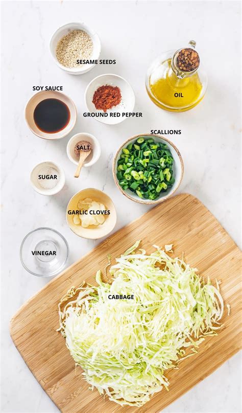Korean Coleslaw Salad with Easy Dressing | Recipe | Cabbage recipes ...