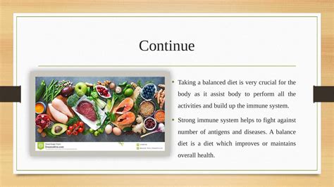 Components and Importance of a Balanced Diet - Desklib