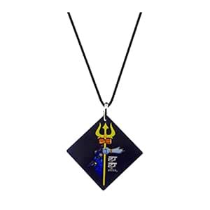 AFH Har Har Mahadev Printed Interior Decoration Acrylic Black White Car ...