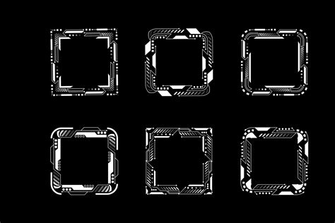 Vector Techno Frame 的图像结果