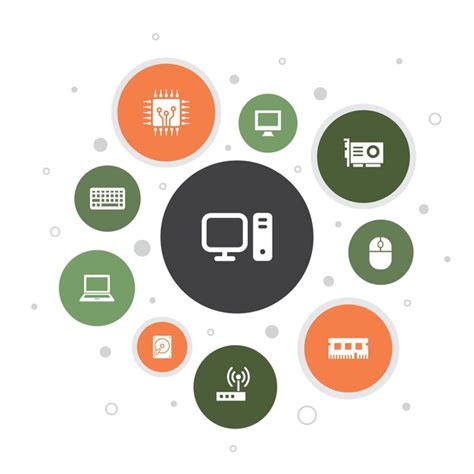 Computer Infographic Template 的图像结果