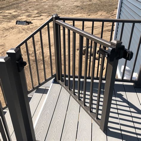 Westbury Aluminum Railing Gate Tuscany Westbury Tuscany Aluminum Stair