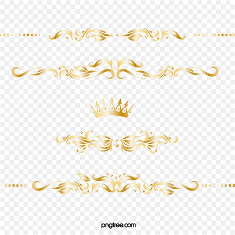 Golden Lace Vector PNG Images, Golden Lace Pattern, Gold, Lace, Pattern ...