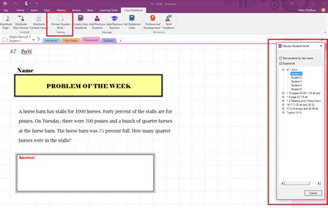 Image result for OneNote Class Notebook New Student