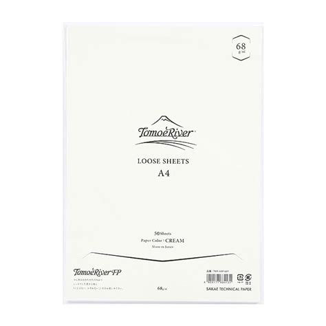 Tomoe River Artist-Grade Letter Writing Pad, Cream (TMR-A4P-68Y ...